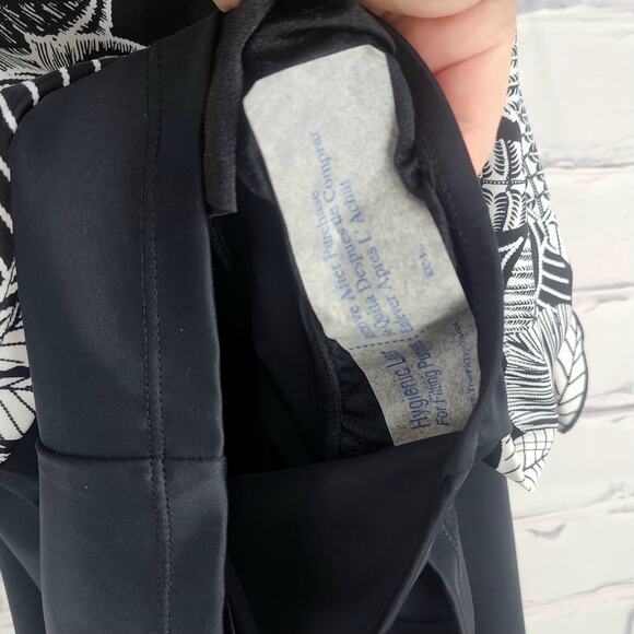 Azul by Maxine of Hollywood Leaf Swim Dress Womens 12 Tropical cruise  vacation - Picture 10 of 12